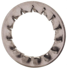 Value Collection - M16 Screw, 17mm ID, Stainless Steel Internal Tooth Lock Washer - 26mm OD, Uncoated, Grade 18-8 & Austenitic A2 - USA Tool & Supply