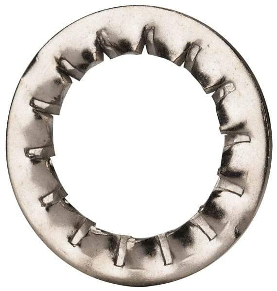 Value Collection - M24 Screw, 23mm ID, Stainless Steel Internal Tooth Lock Washer - 36mm OD, Uncoated, Grade 18-8 & Austenitic A2 - USA Tool & Supply
