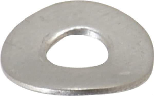Value Collection - M3 Screw, 3.2mm ID x 8mm OD, Grade 18-8 Stainless Steel Wave Disc Spring - 0.5mm Thick, 1.6mm Overall Height - USA Tool & Supply
