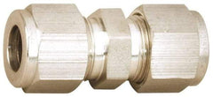 Parker - 5/8" OD, Stainless Steel Union - -425 to 1,200°F, 15/16" Hex, Comp x Comp Ends - USA Tool & Supply