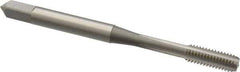 OSG - M4x0.70 Metric Coarse 6H 4 Flute Bright Finish High Speed Steel Straight Flute Standard Hand Tap - Bottoming, Right Hand Thread, 2-1/8" OAL, 3/4" Thread Length, D4 Limit, Oversize - USA Tool & Supply