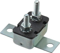 Value Collection - 15 Amp Automotive Heavy Duty Stud Terminal Circuit Breaker - Crosswise Bracket Mount, 1.259" Long x 0.838" Wide 0.652" High - USA Tool & Supply