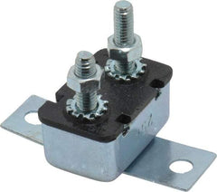 Value Collection - 25 Amp Automotive Heavy Duty Stud Terminal Circuit Breaker - Crosswise Bracket Mount, 1.259" Long x 0.838" Wide 0.652" High - USA Tool & Supply