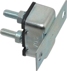 Value Collection - 50 Amp Automotive Heavy Duty Stud Terminal Circuit Breaker - Crosswise Bracket Mount, 1.259" Long x 0.838" Wide 0.652" High - USA Tool & Supply