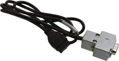 Mitutoyo - Remote Data Collection RS-232C Cable - 1 m Overall Length, For Use with DP-1VR Data Processor - USA Tool & Supply