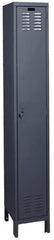 Hallowell - 1 Door, 1 Tier, ValueMax Wardrobe Lockers - USA Tool & Supply