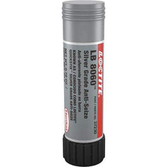 Loctite - 20 Gram Stick High Temperature Anti-Seize Lubricant - Silver Colored, -20 to 1,600°F, Silver Colored, Water Resistant - USA Tool & Supply