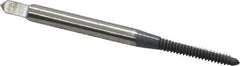 OSG - #4-40 UNC 2B/3B 2 Flute elektraLUBE Finish High Speed Steel Straight Flute Standard Hand Tap - Plug, Right Hand Thread, 1-7/8" OAL, 9/16" Thread Length, H2 Limit - Exact Industrial Supply