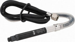 Sioux Tools - 1/8" Collet, Straight Handle, Straight Air Die Grinder - 70,000 RPM, Remote Exhaust, 21.2 CFM, 0.1 hp, 6.21 bar - USA Tool & Supply