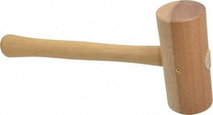 Garland - 1-3/8 Lb Head Wooden Mallet - 11" Long Wood Handle - USA Tool & Supply