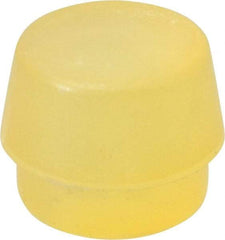 Garland - 1-1/4" Face Diam, Grade Soft, Natural Soft Face Hammer Tip - Urethane - USA Tool & Supply