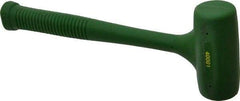 Garland - 16 oz Head 1-1/2" Face Diam Polyurethane Dead Blow Hammer - 10" OAL, Polyurethane Handle - USA Tool & Supply