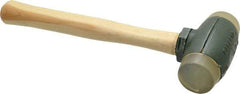 Garland - 2-3/4 Lb Head 1-3/4" Face Urethane Split Head Hammer - Wood Handle - USA Tool & Supply