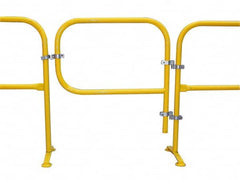 Vestil - Steel Rail Safety Gate - USA Tool & Supply