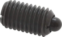 Gibraltar - 5/8-11, 1-1/16" Thread Length, 0.215" Plunger Projection, Steel Threaded Spring Plunger - 0.31" Max Plunger Diam, 1.062" Plunger Length, 7 Lb Init End Force, 50 Lb Final End Force - USA Tool & Supply