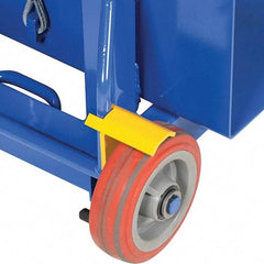 Vestil - Floor Lock for 2" Diam Caster Wheels - 1" Retracted Clearance - USA Tool & Supply
