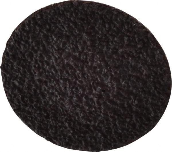 Tru-Maxx - 1-1/2" Disc Diam, 36 Grit, Aluminum Oxide Quick Change Disc - Type R Attaching System, Coated, Brown, Very Coarse Grade, 30,000 RPM - USA Tool & Supply