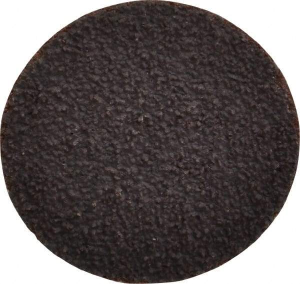 Tru-Maxx - 1-1/2" Disc Diam, 40 Grit, Aluminum Oxide Quick Change Disc - Type R Attaching System, Coated, Brown, Coarse Grade, 30,000 RPM - USA Tool & Supply