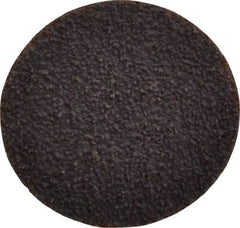 Tru-Maxx - 1-1/2" Disc Diam, 40 Grit, Aluminum Oxide Quick Change Disc - Type R Attaching System, Coated, Brown, Coarse Grade, 30,000 RPM - USA Tool & Supply