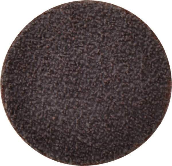 Tru-Maxx - 1-1/2" Disc Diam, 50 Grit, Aluminum Oxide Quick Change Disc - Type R Attaching System, Coated, Brown, Coarse Grade, 30,000 RPM - USA Tool & Supply