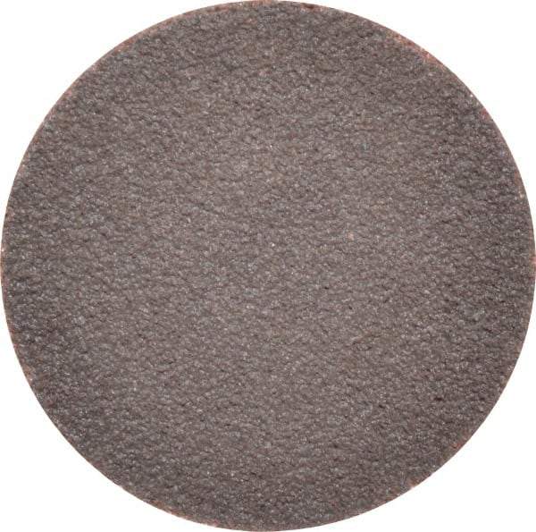 Tru-Maxx - 1-1/2" Disc Diam, 80 Grit, Aluminum Oxide Quick Change Disc - Type R Attaching System, Coated, Brown, Medium Grade, 30,000 RPM - USA Tool & Supply