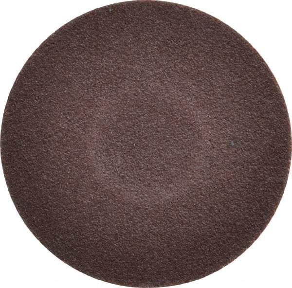 Tru-Maxx - 1-1/2" Disc Diam, 180 Grit, Aluminum Oxide Quick Change Disc - Type R Attaching System, Coated, Brown, Very Fine Grade, 30,000 RPM - USA Tool & Supply