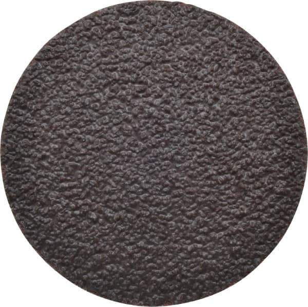 Tru-Maxx - 3" Disc Diam, 24 Grit, Aluminum Oxide Quick Change Disc - Type R Attaching System, Coated, Brown, Very Coarse Grade, 20,000 RPM - USA Tool & Supply