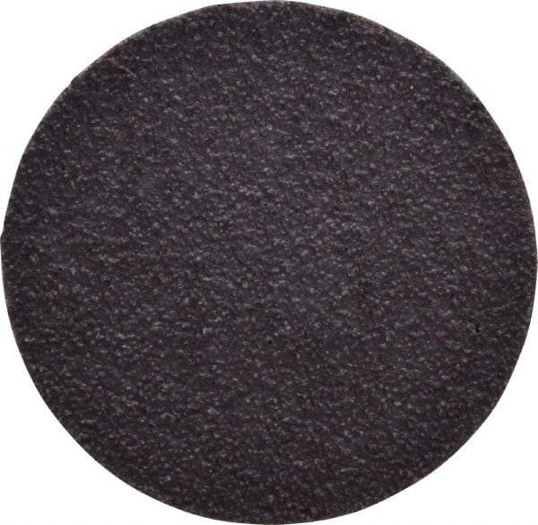 Tru-Maxx - 3" Disc Diam, 36 Grit, Aluminum Oxide Quick Change Disc - Type R Attaching System, Coated, Brown, Very Coarse Grade, 20,000 RPM - USA Tool & Supply