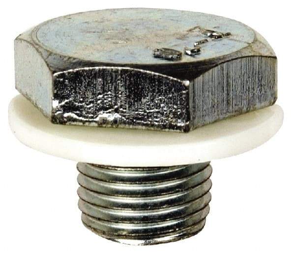 Dorman - Standard Oil Drain Plug with Gasket - 1/2-20" Thread - USA Tool & Supply