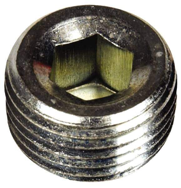 Dorman - Hex Countersunk Head Pipe Plug - 1/2 NPT Thread - USA Tool & Supply