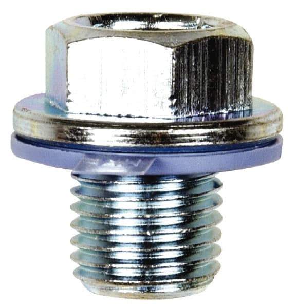 Dorman - Standard Oil Drain Plug with Gasket - M14x1.5 Thread - USA Tool & Supply