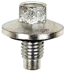 Dorman - Pilot Point Oil Drain Plug - M12x1.75 Thread, Inset Gasket - USA Tool & Supply