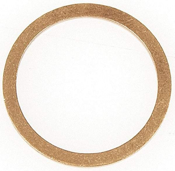 Dorman - 7/8 SAE, 7/8" ID x 1-1/8" OD Oil Drain Plug Gasket - 3/32" Thick, Copper - USA Tool & Supply