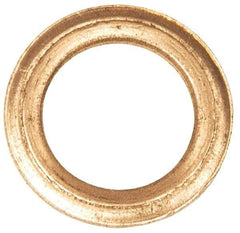 Dorman - 1/2 SAE, 1/2" ID x 11/16" OD Oil Drain Plug Gasket - 1/16" Thick, Crush - USA Tool & Supply