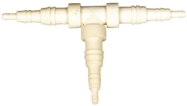 Dorman - Plastic Automotive Vacuum Tee - 1/8 x 3/8 x 3/8" Fitting - USA Tool & Supply