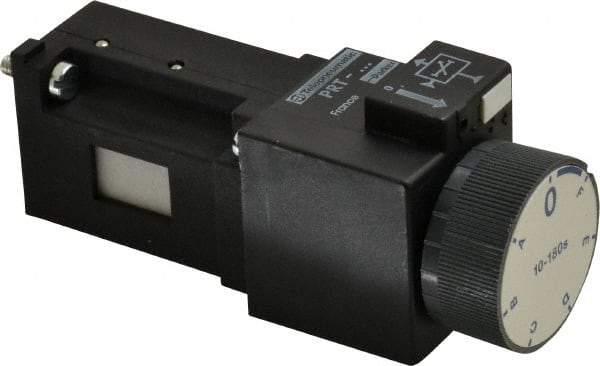 Parker - Time Delay Relay - On Delay, 10 to 180 Seconds Timing Range, Subbase Mount - USA Tool & Supply