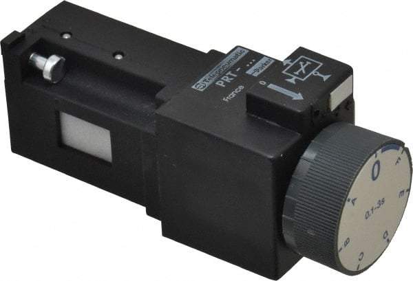 Parker - Time Delay Relay - Off Delay, 0.1 to 3 Seconds Timing Range, Subbase Mount - USA Tool & Supply