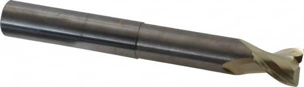 Accupro - 5/8" Diam 2 Flute Solid Carbide 0.03" Corner Radius End Mill - USA Tool & Supply
