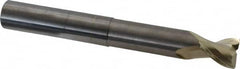 Accupro - 5/8" Diam 2 Flute Solid Carbide 0.03" Corner Radius End Mill - USA Tool & Supply