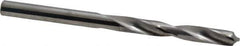 SGS - #12 118° Solid Carbide Jobber Drill - Bright Finish, Right Hand Cut, Spiral Flute, Straight Shank, 2-3/4" OAL, Faceted Point - USA Tool & Supply