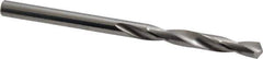 SGS - #20 118° Solid Carbide Jobber Drill - Bright Finish, Right Hand Cut, Spiral Flute, Straight Shank, 2-1/2" OAL, Faceted Point - USA Tool & Supply