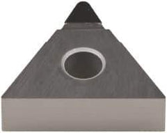 Sumitomo - NF-TNMX330.5 Grade DA2200 Polycrystalline Diamond (PCD) Turning Insert - Uncoated, 60° Triangle, 3/8" Inscr Circle, 3/16" Thick, 0.0078" Corner Radius - USA Tool & Supply