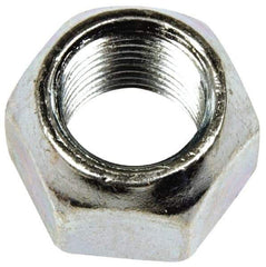 Dorman - 1/2-20 Zinc Finish Open Wheel Nut - 3/4" Hex, 9/16" OAL, 60° Seat Angle - USA Tool & Supply