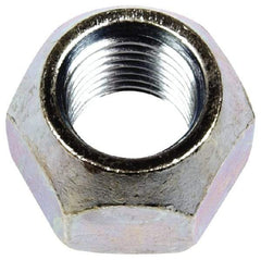 Dorman - M12-1.5 Zinc Finish Open Wheel Nut - 19mm Hex, 14mm OAL, 60° Seat Angle - USA Tool & Supply