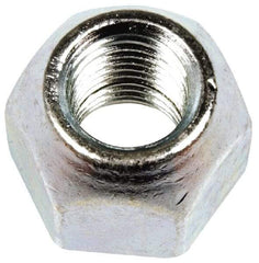 Dorman - M12-1.5 Zinc Finish Open Wheel Nut - 21mm Hex, 18mm OAL, 60° Seat Angle - USA Tool & Supply