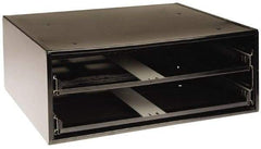 Dorman - 2 Drawer, Small Parts Cabinet - 15-3/4" Deep x 20" Wide x 8" High - USA Tool & Supply