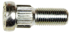 Dorman - 7/16-20 Serrated Bolt Wheel Stud - 0.564" Knurl, 1-5/16" OAL, 3/8" Shoulder Length - USA Tool & Supply