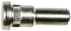 Dorman - 1/2-20 Serrated Bolt Wheel Stud - 5/8" Knurl, 1-11/16" OAL, 5/8" Shoulder Length - USA Tool & Supply