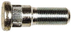 Dorman - 1/2-20 Serrated Bolt Wheel Stud - 0.621" Knurl, 1-5/8" OAL, 17/32" Shoulder Length - USA Tool & Supply