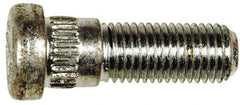 Dorman - M12-1.5 Serrated Bolt Wheel Stud - 14.1mm Knurl, 38.5mm OAL, 11.5mm Shoulder Length - USA Tool & Supply